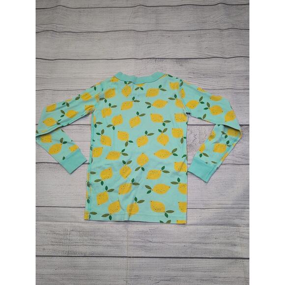 5 Hanna Andersson Lemonade Long John Pajamas - Picture 5 of 10